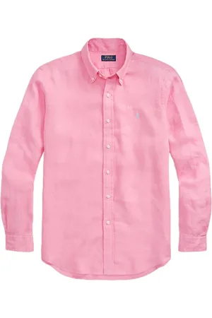 Ralph Lauren Homme, Chemises, Rose, Taille: L Chemise Casual