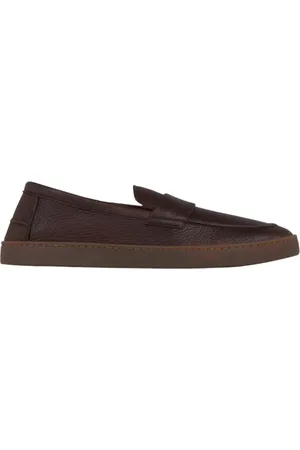 HENDERSON BARACCO Homme, Chaussures, Brun, Taille: 43 EU Chaussure en daim marron de luxe