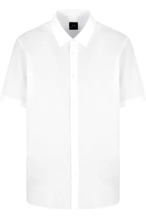 Armani Exchange Homme, Chemises, Blanc, Taille: L Chemisier Blanc Xm001237 Af13141