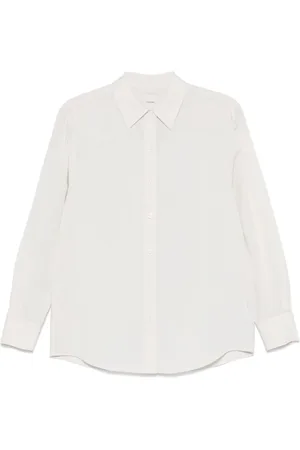 Calvin Klein Femme, Blouses et Chemises, Blanc, Taille: 40 FR Chemise Blanche à Boutons Style Classique