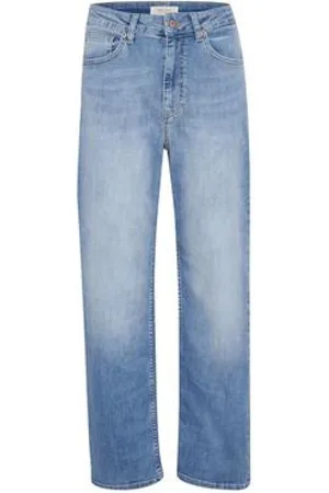 Part Two Femme, Jeans, Bleu, Taille: W32 Jeans Amples