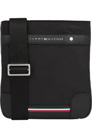 Tommy Hilfiger Homme, Sacs, Noir, Taille: ONE Size Mini sac bandoulière croisé noir