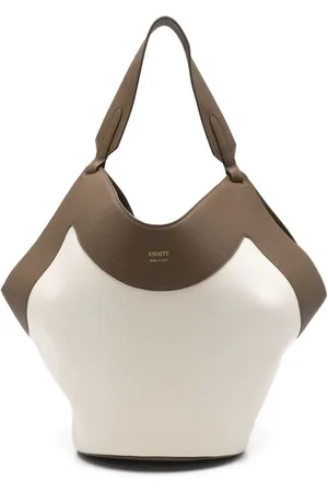 Khaite Femme, Sacs, Multicolore, Taille: ONE Size Élégant sac porté épaule écru avec pochette