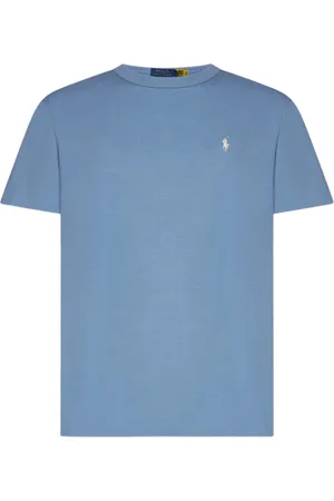 Ralph Lauren Homme, Tops, Bleu, Taille: L T-Shirt Classique