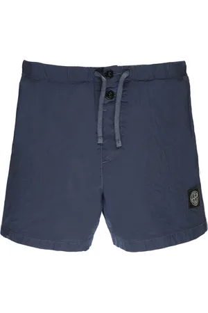 Stone Island Homme, Maillots de bain, Bleu, Taille: S Short de bain