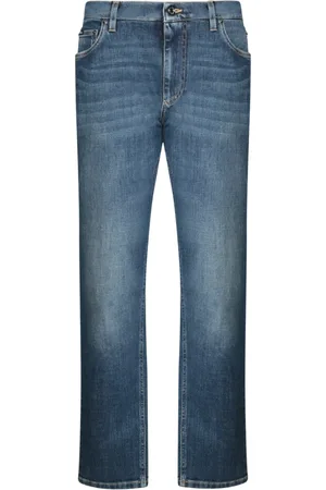 Dolce & Gabbana Homme, Jeans, Bleu, Taille: L Jean ample bleu
