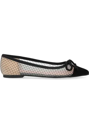 Pretty Ballerinas Femme, Chaussures, Noir, Taille: 40 EU Angelis Pictor Bianco Ballerinas