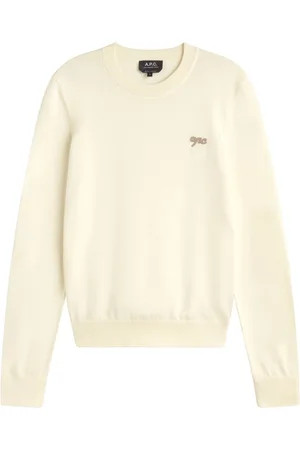 A.P.C. Femme, Pulls, , Taille: 42 FR T-shirt à Manches Longues Style Minimaliste