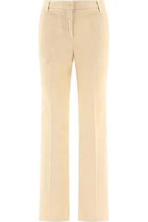 Jacob Cohen Femme, Pantalons, Blanc, Taille: 36 FR Jean Coupe Droite Logo Brodé