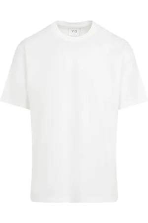 Y-3 Homme, Tops, Blanc, Taille: M T-shirt à Manches Courtes