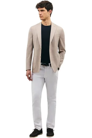 Boglioli Homme, Vestes, , Taille: M Veste en Laine Hopsack K