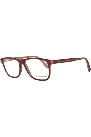 Ermenegildo Zegna Unisex, Accessoires, Brun, Taille: ONE Size Montures Optiques Homme Marron