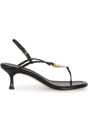Tory Burch Femme, Chaussures, Noir, Taille: 37 EU Sandales à Talons Hauts