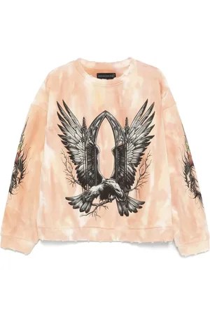 Who Decides War Homme, Sweatshirts et sweats à capuche, , Taille: XL Crew Neck Logo Print Sweater