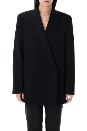 Jil Sander Femme, Vestes, Noir, Taille: 36 FR Blazer en laine