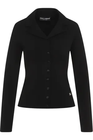Dolce & Gabbana Femme, Vestes, Noir, Taille: 38 FR Blazer Noir Style Élégant Vêtements pour Femmes