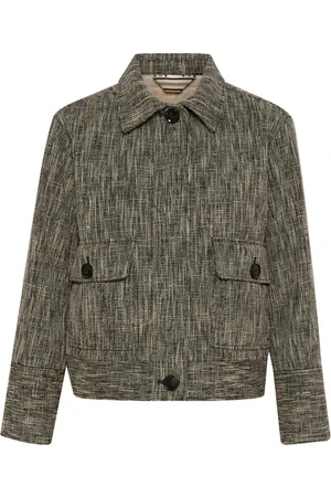 Part Two Femme, Vestes, Brun, Taille: 42 FR Veste Élégante Poivre et Sel