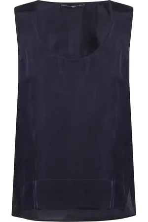 High Femme, Tops, Bleu, Taille: 40 FR Haut Bleu