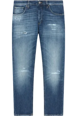 Dondup Homme, Jeans, Bleu, Taille: W35 Pantalon Brighton en mélange coton