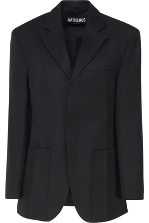 Jacquemus Femme, Vestes, Noir, Taille: 36 FR Blazer Noir en Laine
