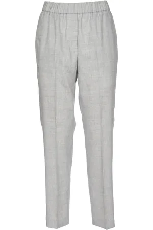 PESERICO SIGN Femme, Pantalons, Gris, Taille: 38 FR Chinos