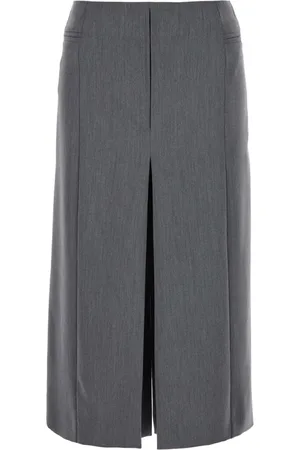 Pinko Femme, Jupes, Gris, Taille: 40 FR Paladini Fluid Skirt