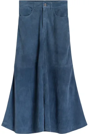 Ivy & Oak Femme, Jupes, Bleu, Taille: 44 FR Lacy Skirt