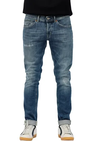 Dondup Homme, Jeans, Bleu, Taille: W33 Jean George Délavé