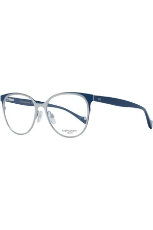 ANA HICKMANN Femme, Accessoires, Bleu, Taille: ONE Size Montures Optiques Papillon Bleu en Métal Full-Rim