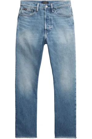 Ralph Lauren Femme, Jeans, Bleu, Taille: W26 Jean Droit Rigide