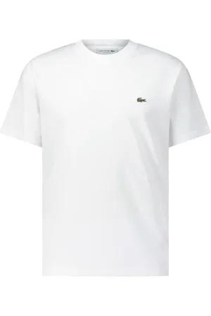Lacoste Homme, Tops, Blanc, Taille: XL Logo T-Shirt