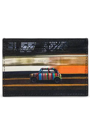 Paul Smith Homme, Accessoires, Multicolore, Taille: ONE Size Porte-cartes avec imprimé