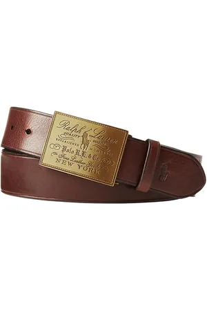 Ralph Lauren Homme, Accessoires, Brun, Taille: M Ceinture élégante pour hommes