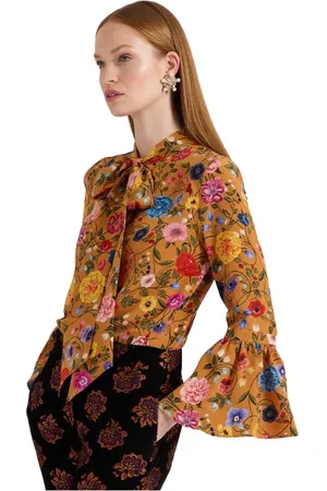La DoubleJ Femme, Blouses et Chemises, Multicolore, Taille: 40 FR Happy Wrist Top