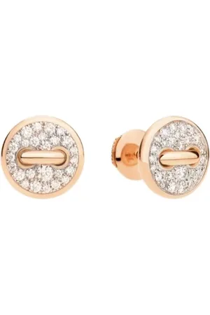 Pomellato Femme, Accessoires, Rose, Taille: ONE Size Boucles d`Oreilles Pom Pom Dot
