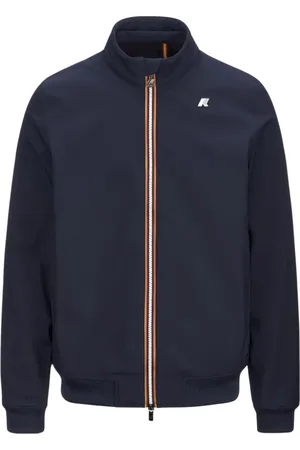 K-Way Homme, Vestes, Bleu, Taille: M Veste Bomber Ajustée Bleue Bondée