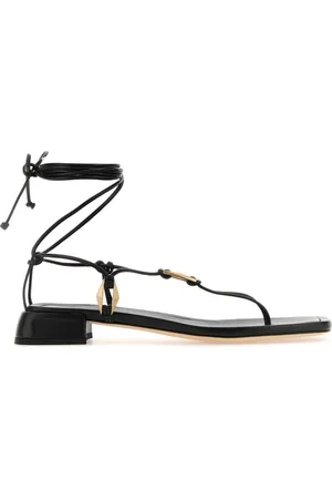 Jimmy Choo Femme, Chaussures, Noir, Taille: 40 EU Sandales Tongs Onyxia
