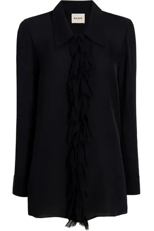Khaite Femme, Blouses et Chemises, Noir, Taille: 36 FR Luka Top