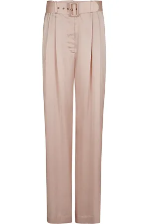 ZIMMERMANN Femme, Pantalons, Rose, Taille: 40 FR Pantalon en Soie