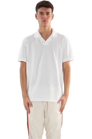 Lacoste Homme, Tops, Blanc, Taille: M Polo Piquet en style Capri