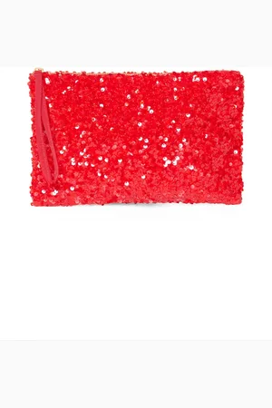 Part Two Femme, Sacs, Rouge, Taille: ONE Size Pochette à Sequins