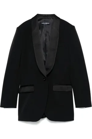 Dolce & Gabbana Femme, Vestes, Noir, Taille: 40 FR Veste Noire Vêtements D