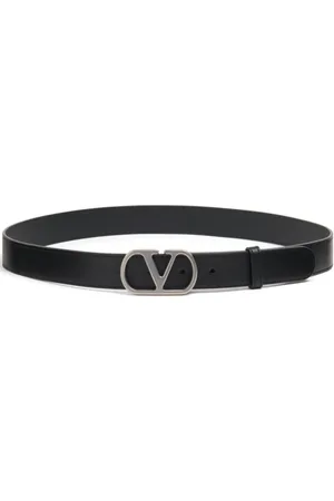 VALENTINO GARAVANI Homme, Accessoires, Noir, Taille: 105 CM Ceinture en cuir VLogo Signature
