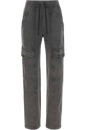 Isabel Marant Femme, Pantalons, Gris, Taille: 38 FR Pantalon fuselé