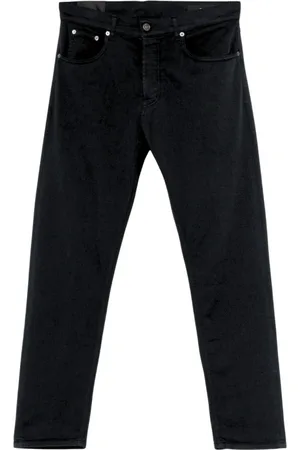 Dondup Homme, Jeans, Noir, Taille: W35 Carotte Slim Fit Pantalon Noir