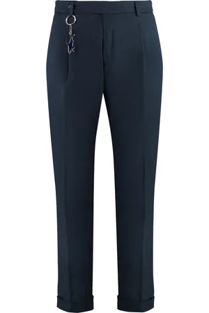 Paul & Shark Homme, Pantalons, Bleu, Taille: L Pantalon en coton Charm avec poches