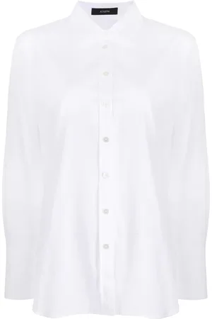 Joseph Femme, Blouses et Chemises, Blanc, Taille: 36 FR Chemise Blanche Décontractée à Manches Longues