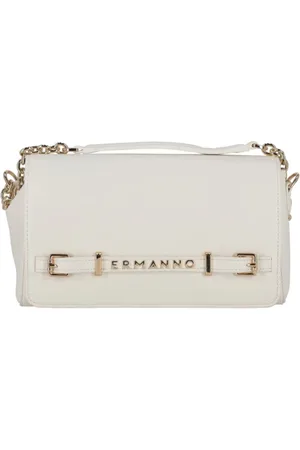 ERMANNO SCERVINO Femme, Sacs, Blanc, Taille: ONE Size Sac Bandoulière Blanc Flap True