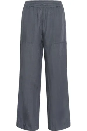 Part Two Femme, Pantalons, Bleu, Taille: 40 FR Pantalon Jambe Droite Turbulence