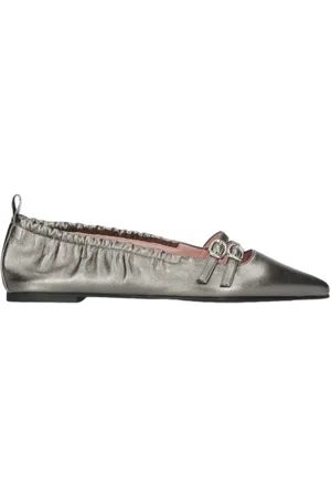 Pretty Ballerinas Femme, Chaussures, Gris, Taille: 36 EU Élégantes Ballerines en Cuir